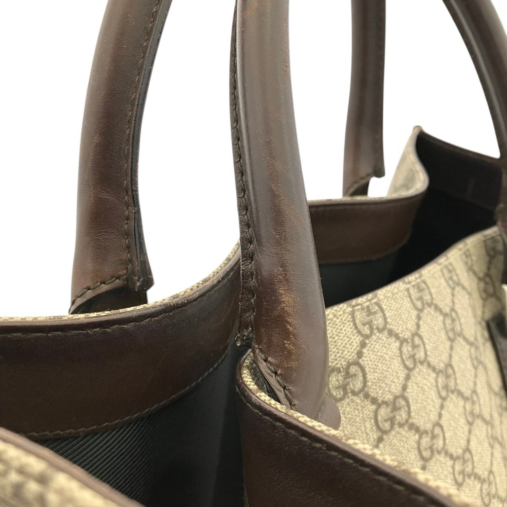 Gucci GG Supreme Tote Bag Leather - Picture 8 of 9